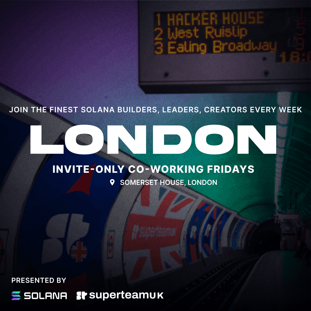 Co-Working Fridays : London Chapter