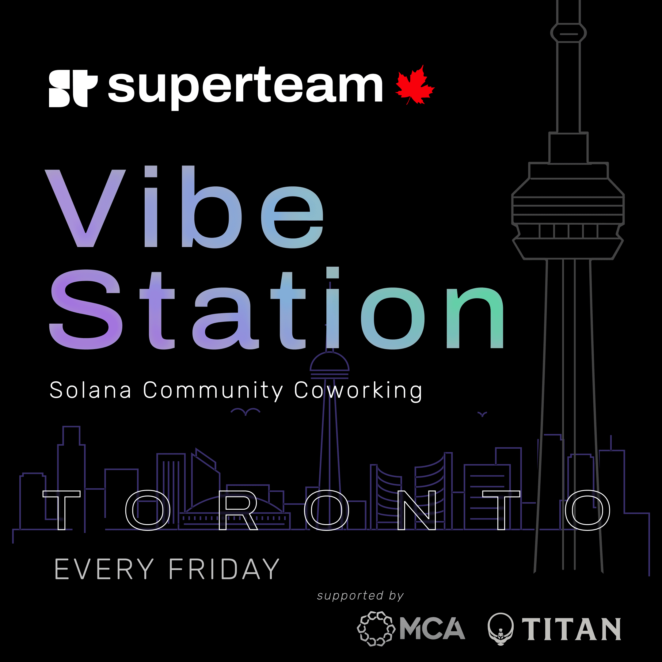 Toronto Solana VibeStation