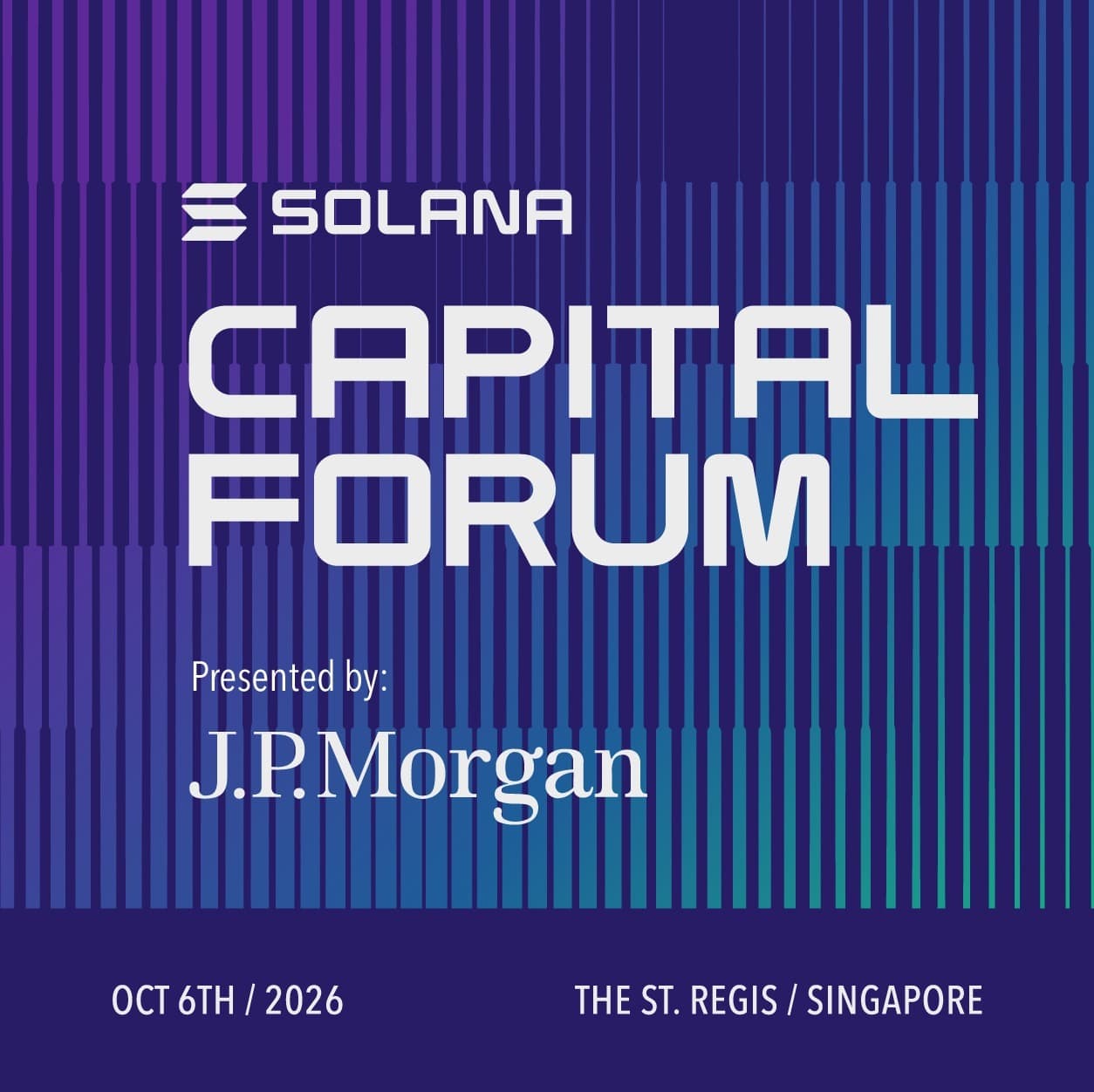 Solana Capital Forum Singapore