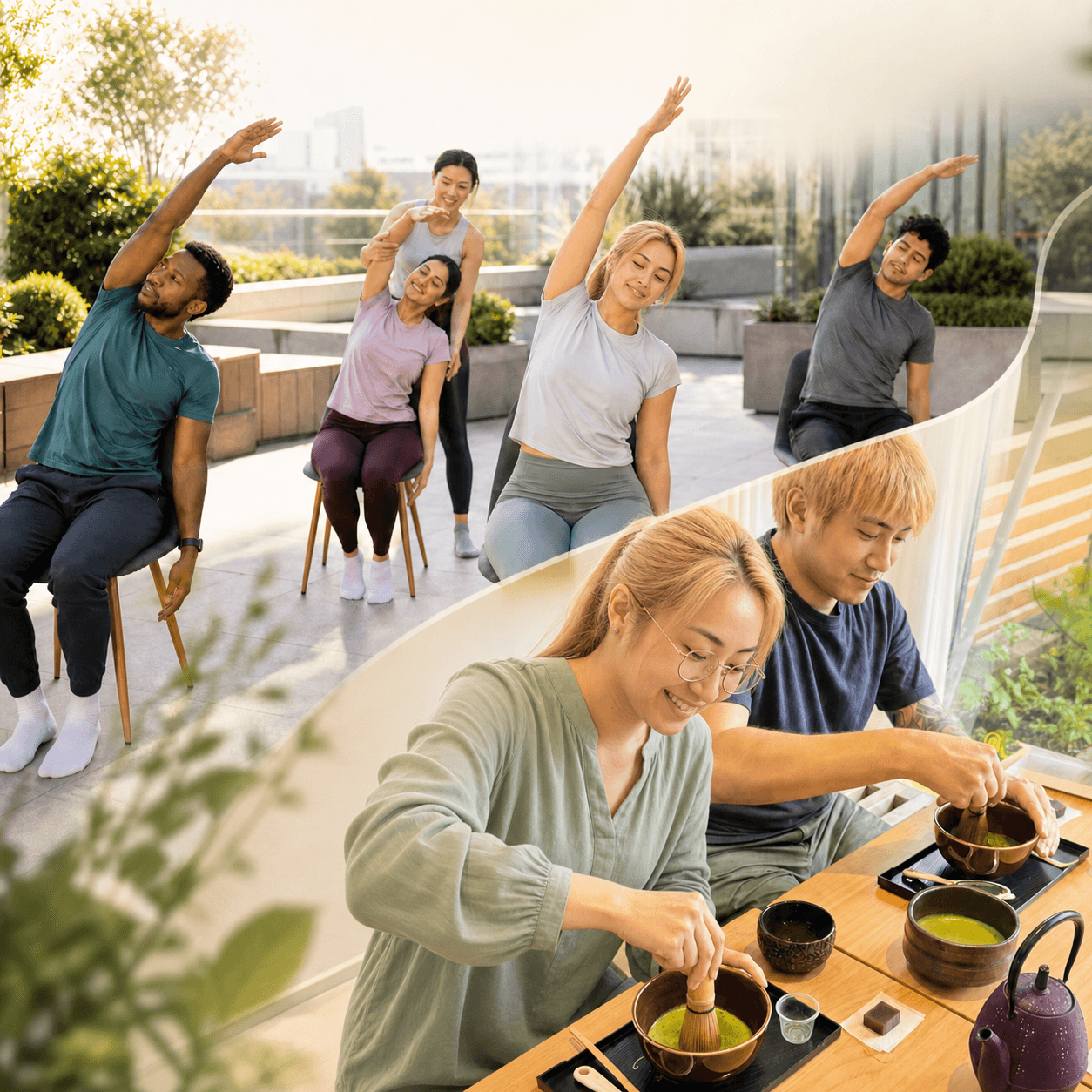 Touch Grass: Morning Pilates & Matcha Whisking Workshop - SOLANA SUMMIT CANADA Side Event