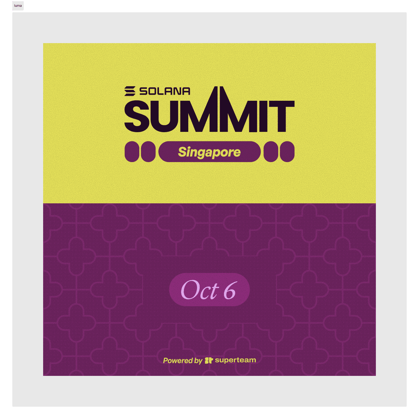 Solana Summit Singapore