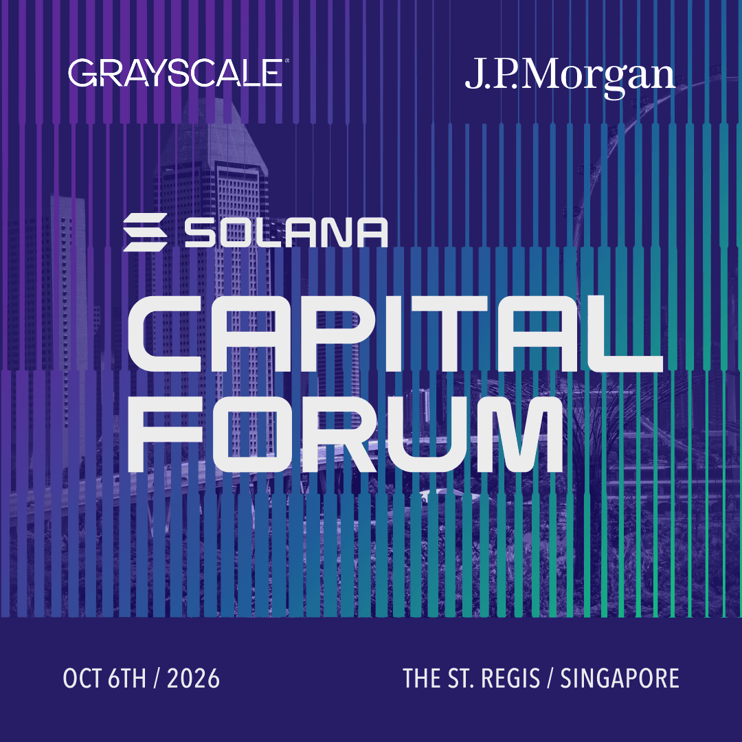 Solana Capital Forum Singapore